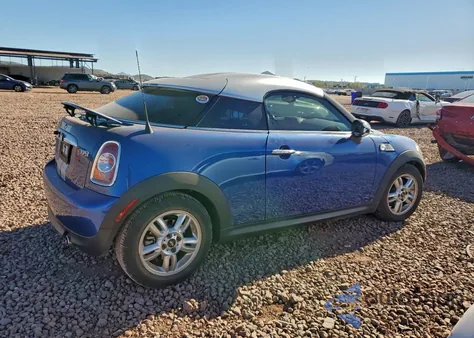2013 Mini Cooper Coupe z USA, uszkodzony, nr VIN WMWSX1C56DT507360